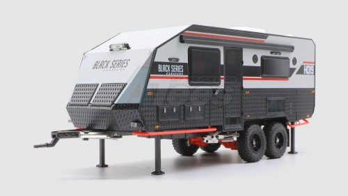 Orlandoo Hunter Model Miscellaneous All 1/32 HQ19 Blackseries Camper Trailer Kit (Officially Licensed) w/Light Control set , LED and Lipo Battery
