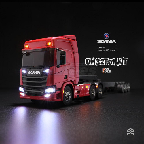 Orlandoo Hunter Model Orlandoo Hunter Model OH32T01 SCANIA R650 1/32 SCANIA R650 6X4 Semi Truck KIT (Officially Licensed)