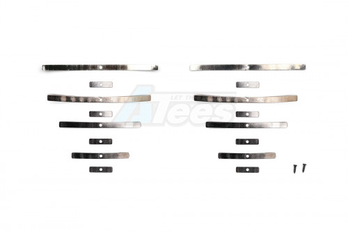 Orlandoo Hunter Model Miscellaneous All Blancing Shaft Multilayer Leaf Speing Set (2) Silver