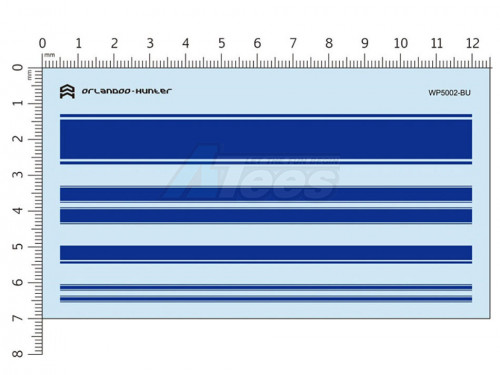 Orlandoo Hunter Model Miscellaneous All Decal Water Sticker (Blue Streak)