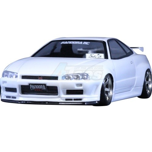 Pandora RC Miscellaneous All 1/10 Nissan Skyline R34 GT-R V-specII Body Shell