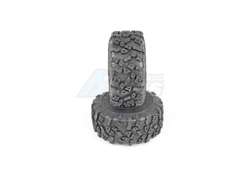 Pit Bull Xtreme RC Miscellaneous All Rock Beast (ORIGINAL) XOR 1.9 TIRES (ALIEN KOMPOUND) w/ Foam 4.55X1.9 2pcs