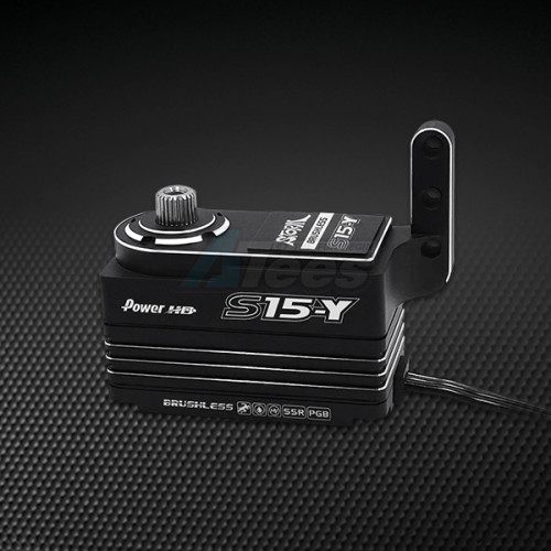 Power HD Yokomo BD12 SSR PCB Low Profile HV Digital Servp 16.5kg/0.050 Sec @8.4V Black