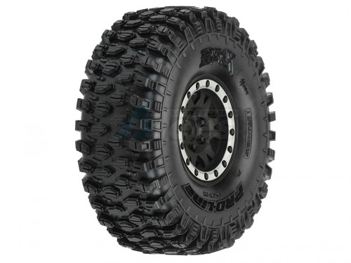 Pro-Line Racing Miscellaneous All 1/10 Hyrax Predator F/R 1.9 Inch Mounted 12mm Blk/Slvr Impulse (2)