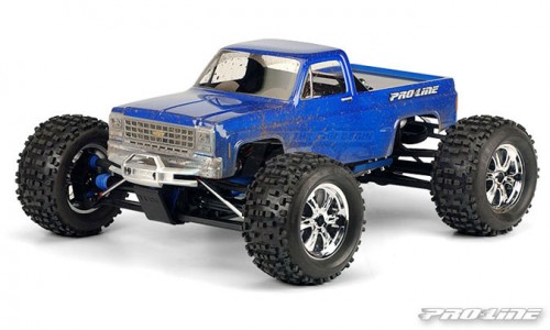 Pro-Line Racing Team Associated MGT 8.0 1980 Chevy Pick-up Clear Body