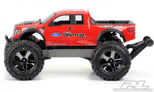 Pro-Line Racing Team Associated RC10B4.1 Ford® F-150 SVT Raptor Clear Body for Stampede®