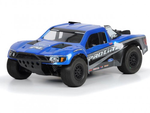 Pro-Line Racing Team Associated SC10 4x4 Flo-Tek Ford F-150 Raptor SVT Clear Body