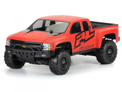 Pro-Line Racing Team Associated SC10.2 Factory Team Chevy Silverado HD Clear Body