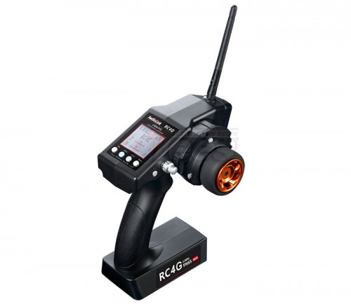 RadioLink Miscellaneous All Radiolink RC4G 2.4G 4CH Radio Control System Transmitter W/ R4EH-G Receiver (Gyro Integrated) Orange