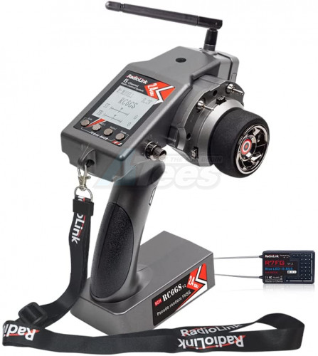 RadioLink Miscellaneous All 2.4GHz 6CH Transmitter & 7CH Receiver Radio System for Crawler Racing/Drifting Racing