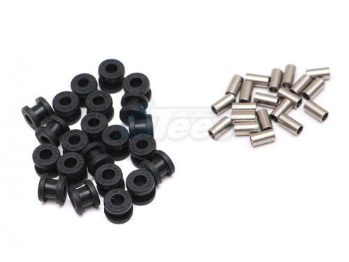 RCRUN RCRUN RUN-80 Rubber Retainers & Steel Pin (20)