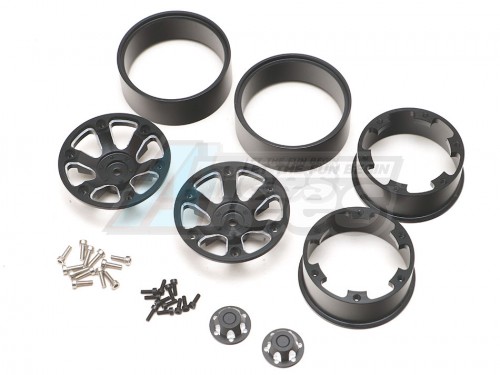 RGT RGT Crusher Beadlock Wheel (AL) (6 Spoke)