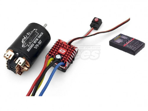 RGT RGT EX86020 INTRUDER Upgrade Power Kit Hobbywing Quicrun 80A Customed Crawler ESC & 570-35T Crawler Motor