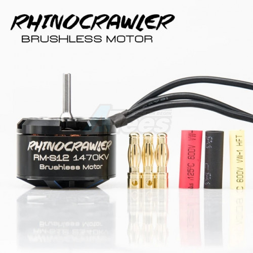 RhinoRC Miscellaneous All Rhino RM-S12 1470KV BLDC Motor