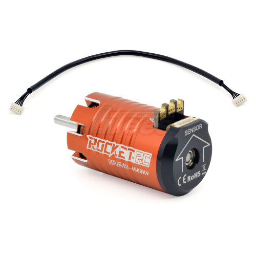Rocket Racing Miscellaneous All Rocket 1525 Sensored Brushless Motor 17.5T 5500KV for 1/28 Drift Orange