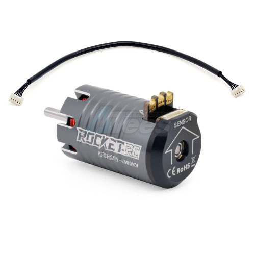 Rocket Racing Miscellaneous All Rocket 1525 Sensored Brushless Motor 17.5T 5500KV for 1/28 Drift Titanium