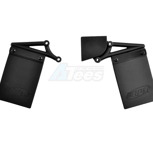 RPM Miscellaneous All Losi Ten-scte Mud Flap And Number Plate Kit (rpm Rear Bumpers Only)