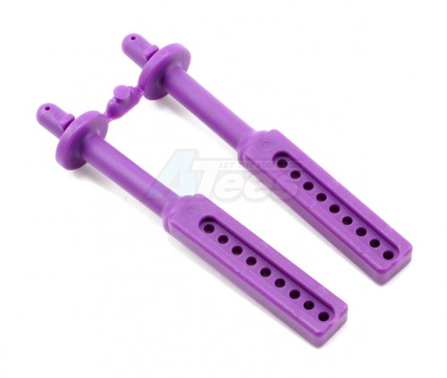RPM Traxxas T-Maxx Long Body Mounts For Rpm Shock Towers - Purple