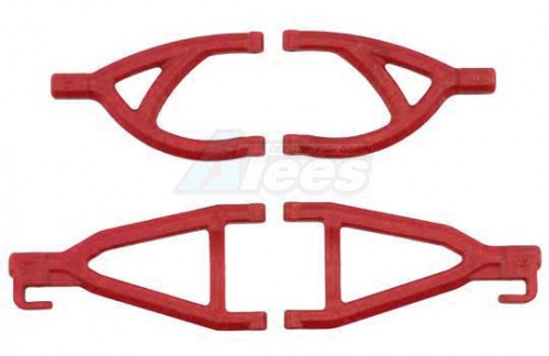 RPM Traxxas 1/16 Mini E-Revo RPM (#80609) Rear Upper & Lower A-arms For The Traxxas 1:16 E-revo Red