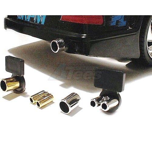 RPM Miscellaneous All Slim Twinz Gold Sedan Pipe