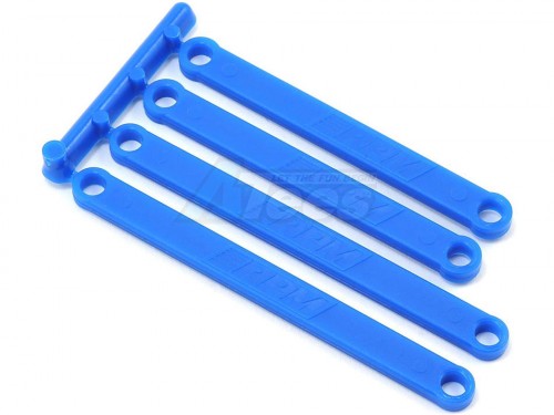 RPM Traxxas Stampede VXL Heavy Duty Camber Links-Trax. Rust/Stmp. - Blue