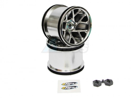 RPM Traxxas Rustler Slingshot 2.2 Truck Wheel Traxxas Elec. Rearchrome ~tires not included~