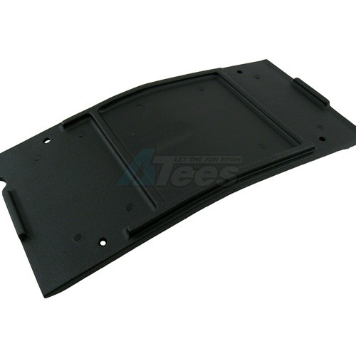 RPM HPI Savage X Black Savage-x Center Skid Plate