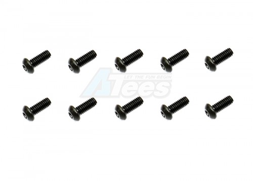 Serpent Miscellaneous All Screw Allen Roundhead M2.5x6 (10)