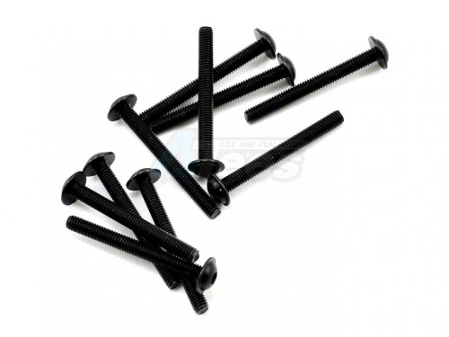 Serpent Miscellaneous All Screw Allen Roundhead Flanged M3x28 (10)