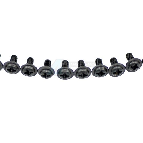 Serpent Miscellaneous All Screw Allen Roundhead Flanged M3x6 (10)