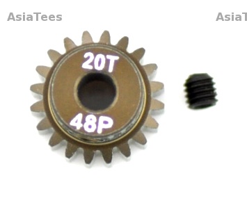 Serpent Serpent S-100 Motor-pinion Alu Hard 48P / 20T