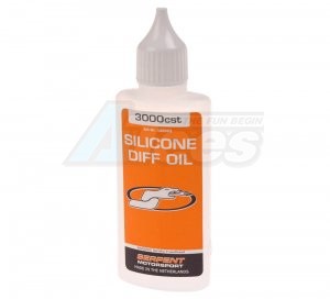 Serpent Miscellaneous All Silicone Diff Oil 3000cst 50ml