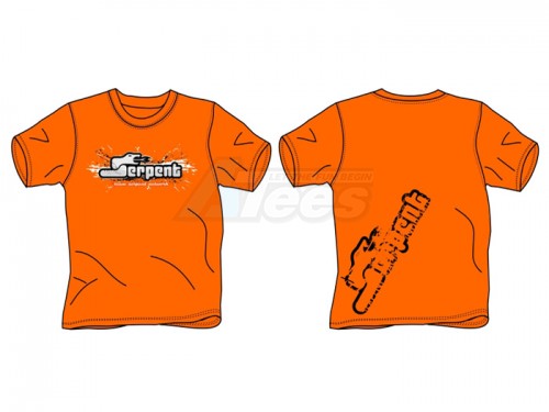 Serpent Miscellaneous All T-shirt Serpent Splash Orange (xxxl)