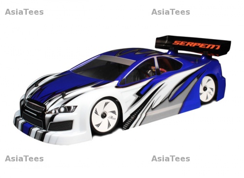 Serpent Serpent S-411 Body Lex-is ?blue S411 Pre Cut Efra 4030