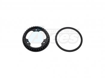 Serpent Miscellaneous All Magnesium TC Geardiff Pully 38T