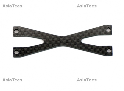 Serpent Serpent S-100 Motor Pod Backplate Carbon S120ltx V2