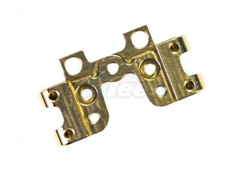 Serpent Serpent Spyder SRX2 Front Bulkhead Insert Brass SRX2 Gen3