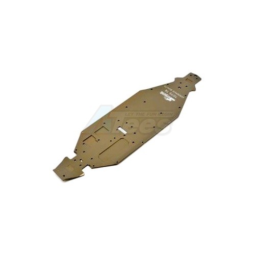 Serpent Serpent S-811 T Chassis Plate Alu Hardcoated 811-T-E