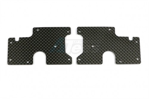 Serpent Serpent Cobra SRX8 Buggy Wishbone Insert Carbon Rr Lower SRX8 (2)