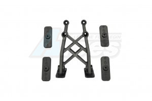 Serpent Serpent SRX8 PRO Wing Mount Set V2 SRX8
