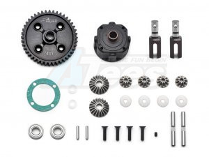 Serpent Miscellaneous All HTD diff set 44T center SRX8 (SER601089)