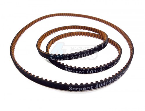 Serpent Serpent S-733 Belt Set 733 Low Friction (3)