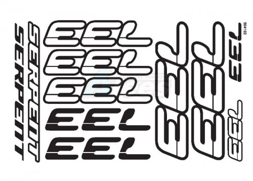 Serpent Serpent S-733 Decal Sheet 733 (2)