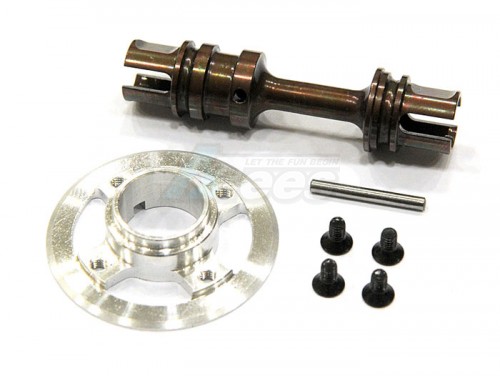 Serpent Serpent S-733 Axle Front Solid Steel/alu