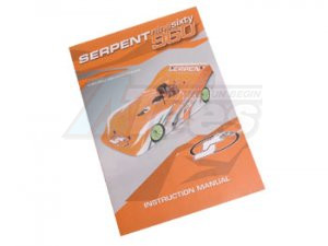 Serpent Miscellaneous All Instruction Manual S960 (SER903147)