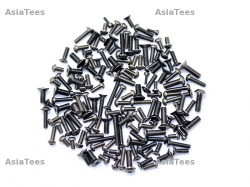 Serpent Serpent S-977 Screwset 977 Gray Alu 7075 T6 (151)