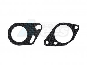 Serpent Miscellaneous All Midshaft mounts carbon (2) S989 (SER903754)