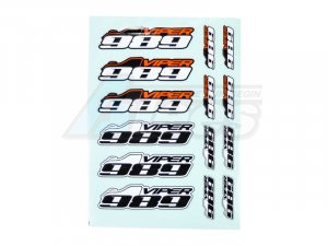 Serpent Miscellaneous All Decal sheet Viper S989 (2) (SER903773)