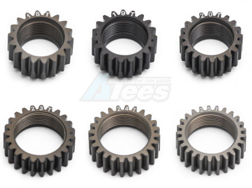 Serpent Miscellaneous All Centax Gear-Pinion Aluminium Set XLI Gen2 (6)