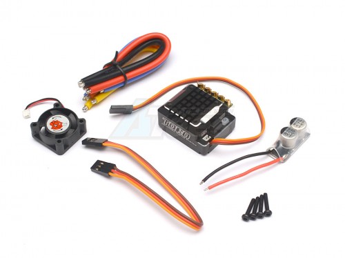 SkyRC Miscellaneous All TORO TS120A Competition Brushless Sensored ESC For 1/10 RC Black